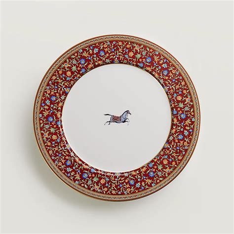 hermes plate set|hermes decorative plate.